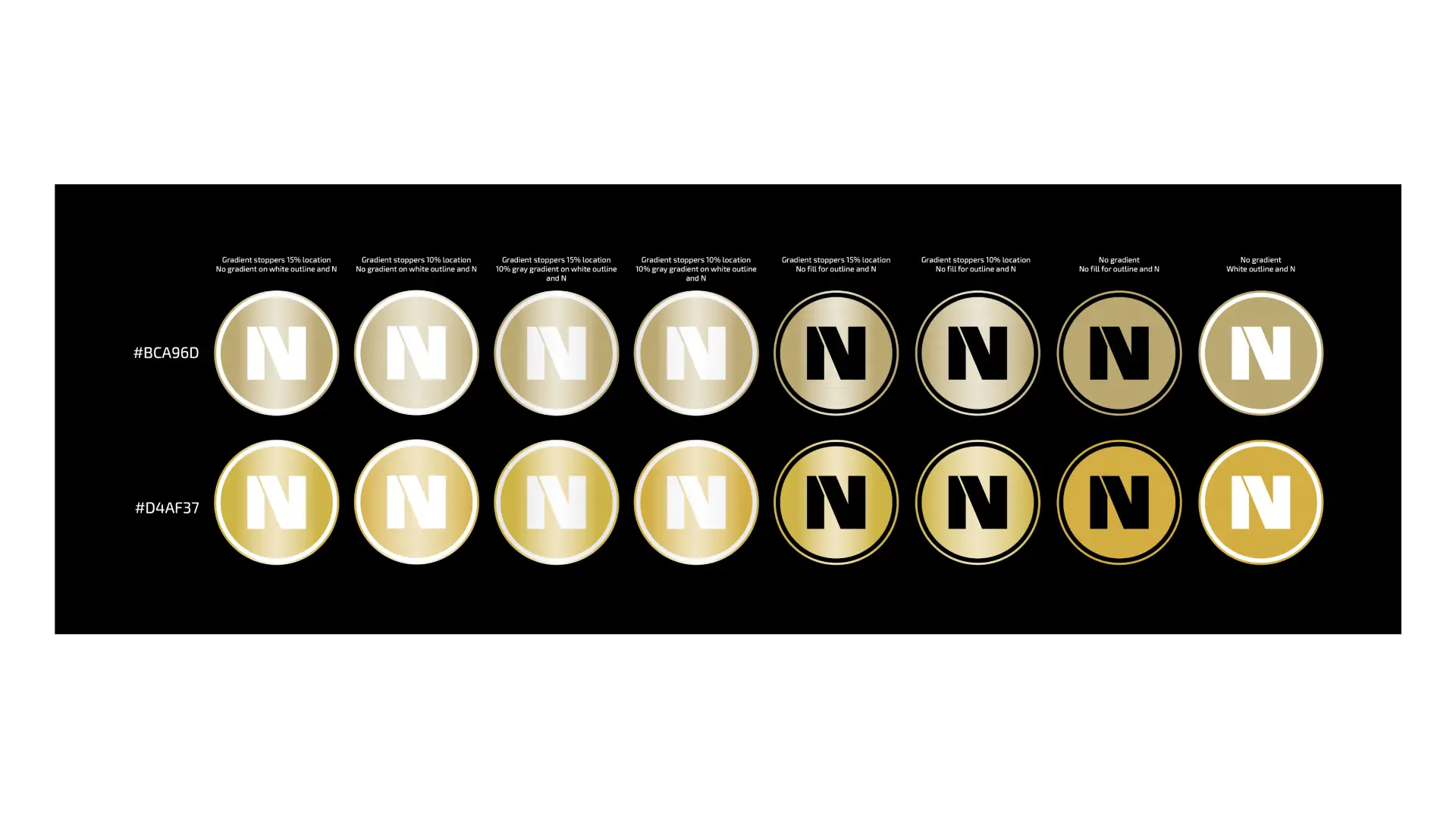 Ideas for a gold version of the No. IV E-sports Club logo.