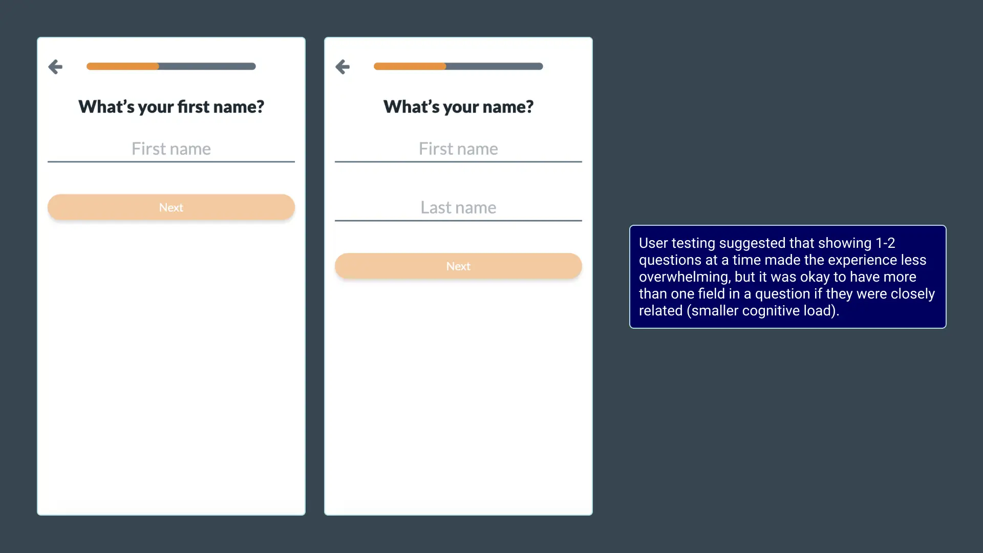 Prototyping for Free Coach Registration.